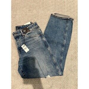 NWT Express Boyfriend Mid Rise Jeans Sz 4